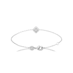 Bracelet femme argent pendentif oxyde de zirconium Maison de la Bijouterie VW3UV3ZV