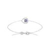 Bracelet femme argent pierre violette Maison de la Bijouterie VW3YWUZV