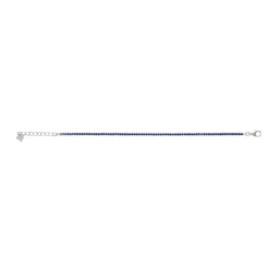 Bracelet femme argent pierres bleues Maison de la Bijouterie VW300UZV