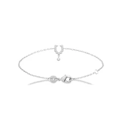 Bracelet femme argent serti clos oxyde Maison de la Bijouterie VW404VZV