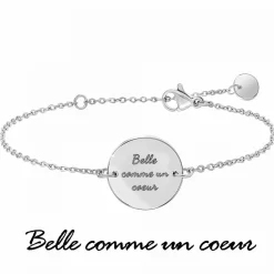 Bracelet Femme Athème - B2813-ARGENT Acier Argent