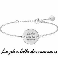 Bracelet Femme Athème - B2812-ARGENT Acier Argent
