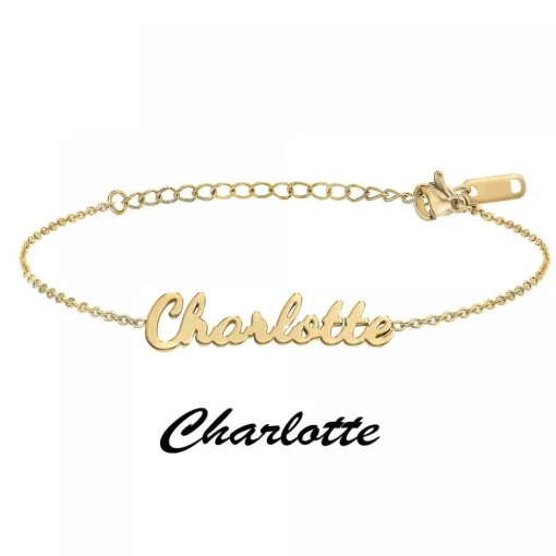 Bracelet Femme Athème - B2694-DORE-CHARLOTTE Acier