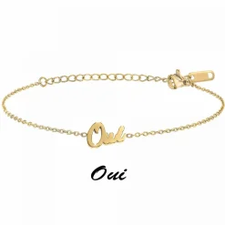 Bracelet Femme Athème - B2694-DORE-OUI Acier Doré