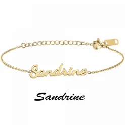 Bracelet Femme Athème - B2694-DORE-SANDRINE Acier Doré