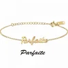 Bracelet Femme Athème - B2694-DORE-PARFAITE Acier Doré