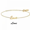 Bracelet Femme Athème - B2694-DORE-LOVE Acier Doré