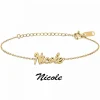 Bracelet Femme Athème - B2694-DORE-NICOLE Acier Doré