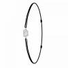 Bracelet Femme Athème - BS082-SB049-B Tissu Argent