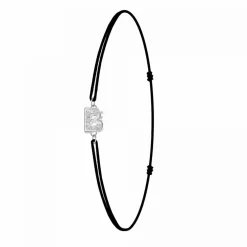 Bracelet Femme Athème - BS082-SB049-B Tissu Argent