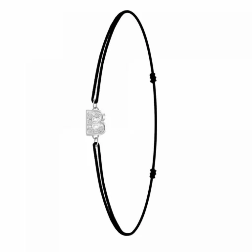 Bracelet Femme Athème - BS082-SB049-B Tissu Argent