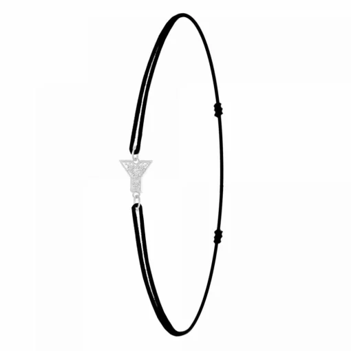 Bracelet Femme Athème - BS082-SB049-Y Tissu Argent