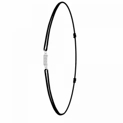 Bracelet Femme Athème - BS082-SB049-I Tissu Argent