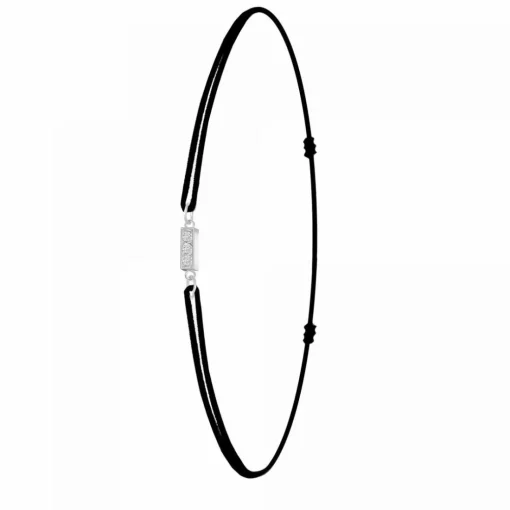 Bracelet Femme Athème - BS082-SB049-I Tissu Argent