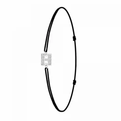 Bracelet Femme Athème - BS082-SB049-H Tissu Argent