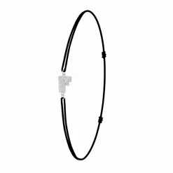 Bracelet Femme Athème - BS082-SB049-F Tissu Argent