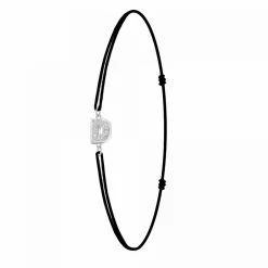 Bracelet Femme Athème - BS082-SB049-D Tissu Argent
