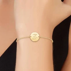 Bracelet Femme Athème B2281-DORE-E - Acier Doré