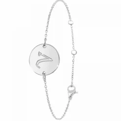 Bracelet Femme Athème Mode B2281-ARGENT-V - Acier Argent
