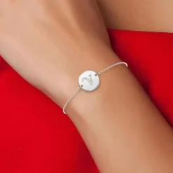 Bracelet Femme Athème Mode B2281-ARGENT-V - Acier Argent