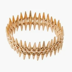Bracelet Femme Balaboosté Elastique Avec Pics - 3502456534476 Métal Doré