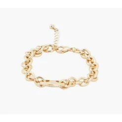 Bracelet Femme Balaboosté Maillon Et Grain De Café Strass - 3502456532298 Métal Doré