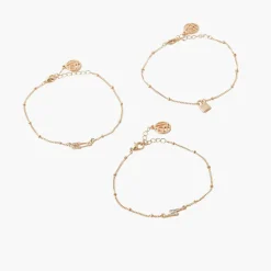 Bracelet Femme Balaboosté Eclair Cadenas Epingle - 3502456532847 Métal Doré