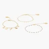 Bracelet Femme Balaboosté Set De Bra Ac Breloques Et Epoxy - 3502456531727 Métal Doré