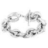 Bracelet Femme Calvin Klein Bijoux Statement Links Sculptural - 35000653 Acier Argent