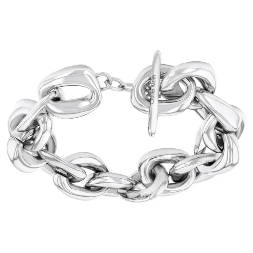 Bracelet Femme Calvin Klein Bijoux Statement Links Sculptural - 35000653 Acier Argent