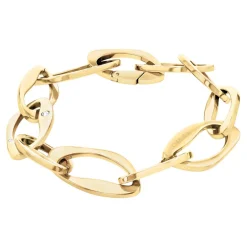 Bracelet Femme Calvin Klein Bijoux Harmonious Connection Sculptural - 35000686 Acier Doré