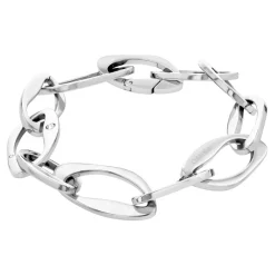 Bracelet Femme Calvin Klein Bijoux Harmonious Connection Sculptural - 35000687 Acier Argent