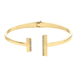 Bracelet Femme Calvin Klein Minimal Linear - 35000161 Acier Doré