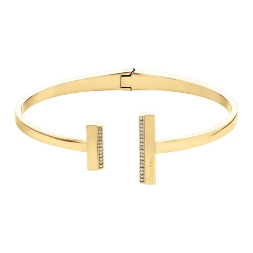 Bracelet Femme Calvin Klein Minimal Linear - 35000161 Acier Doré