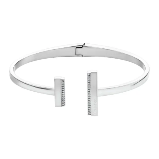 Bracelet Femme Calvin Klein Minimal Linear - 35000160 Acier Argent