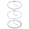 Bracelet Femme Calvin Klein Bijoux Ck Trio - 35000796 Acier Argent