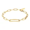 Bracelet Femme Calvin Klein Asymmetrical Elegance - 35000543 Acier Doré