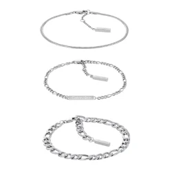 Bracelet Femme Calvin Klein Linked - 35700003 Acier Argent