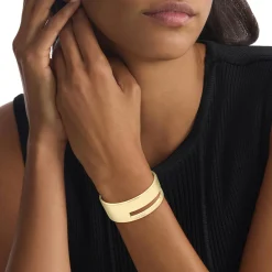 Bracelet Femme Calvin Klein Bijoux Geometric Essentials Sculptural - 35000673 Acier Doré