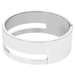 Bracelet Femme Calvin Klein Bijoux Geometric Essentials Sculptural - 35000674 Acier Argent