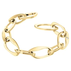 Bracelet Femme Calvin Klein Bijoux Harmonious Connection Sculptural - 35000686 Acier Doré