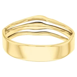 Bracelet Femme Calvin Klein Bijoux CK Wavy Sculptural - 35000719 Acier Doré
