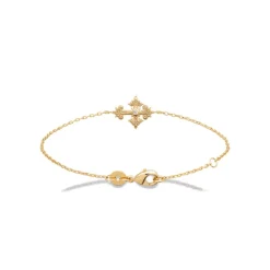 Bracelet femme croix plaqué or Maison de la Bijouterie UW3VW4ZV
