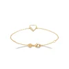 Bracelet femme cœur plaqué or Maison de la Bijouterie UWZ3Y0ZV
