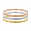 Bracelet Femme Edforce 255-0026-B - Acier Doré