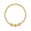 Bracelet Femme Edforce 541-0018-B - Acier Doré