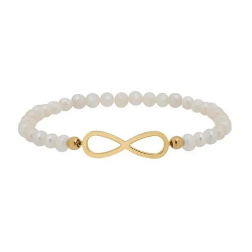 Bracelet Femme Edforce 465-0056-B - Acier Doré