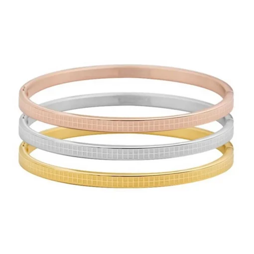 Bracelet Femme Edforce 495-0010-B - Acier Doré