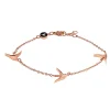 Bracelet Femme Emily Westwood WB1030R - Acier Doré rose