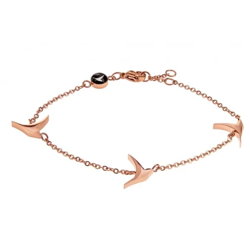 Bracelet Femme Emily Westwood WB1030R - Acier Doré rose
